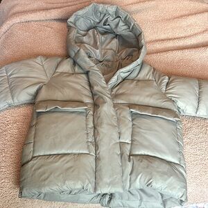 Zara Kids Water Repellent Puffer Coat